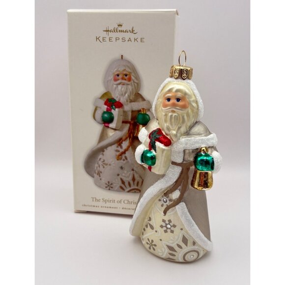 Hallmark Keepsake The Spirit Of Christmas Ornament Santa Claus St Nicholas 2010 - Picture 11 of 11